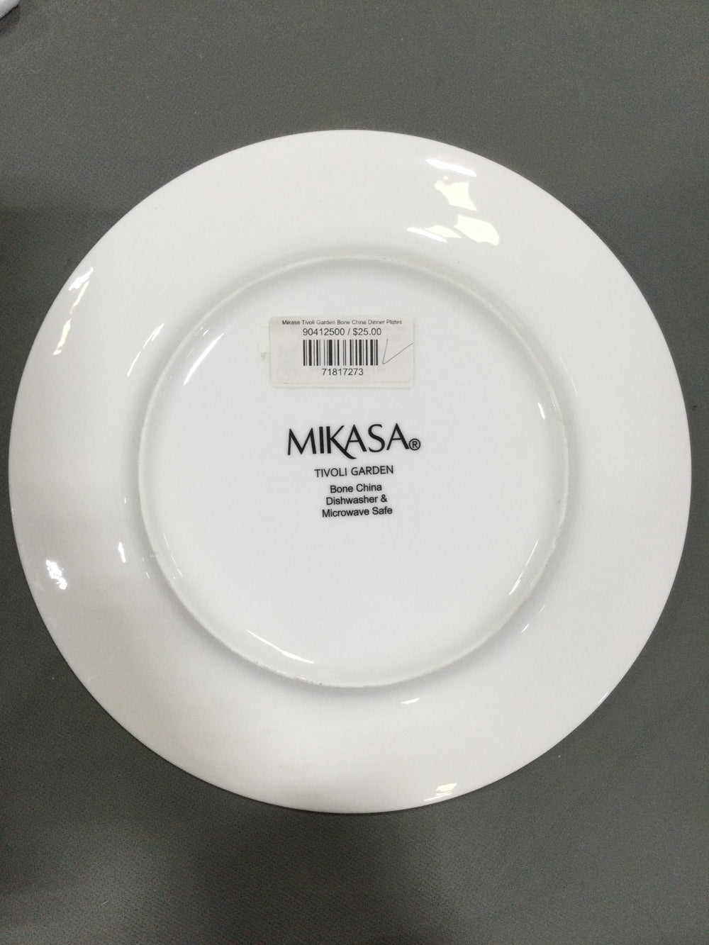 Mikasa Tivoli Garden Bone China Dinner Plates - Set of 4