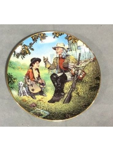 Crown Parian Small Buffalo Bill Collector Plate - In Box