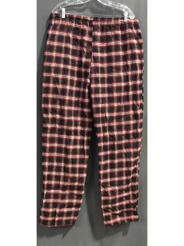 Comfort Zone Red And White Unisex Pajama Pants - Size XL