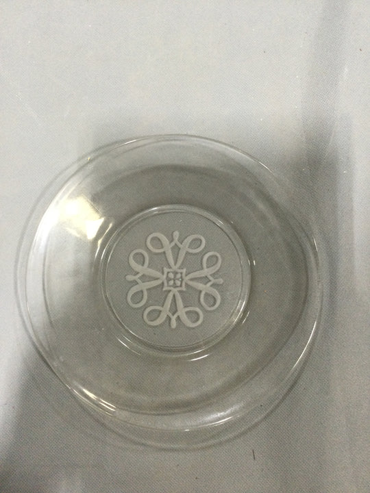 Avon Glass Flower Plate-In Box