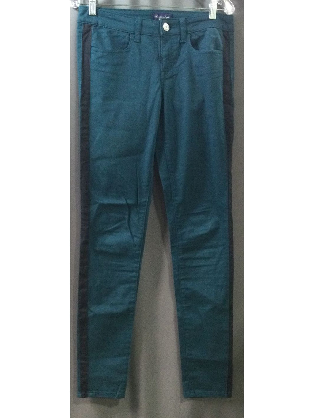 American Eagle Outfitters Green Pants - Size 8 Long - Ladies - The Kennedy Collective Thrift - 