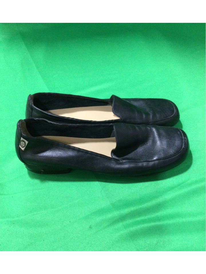 Anne Klein Black Loafer Flat Women 7.5 - The Kennedy Collective Thrift - 