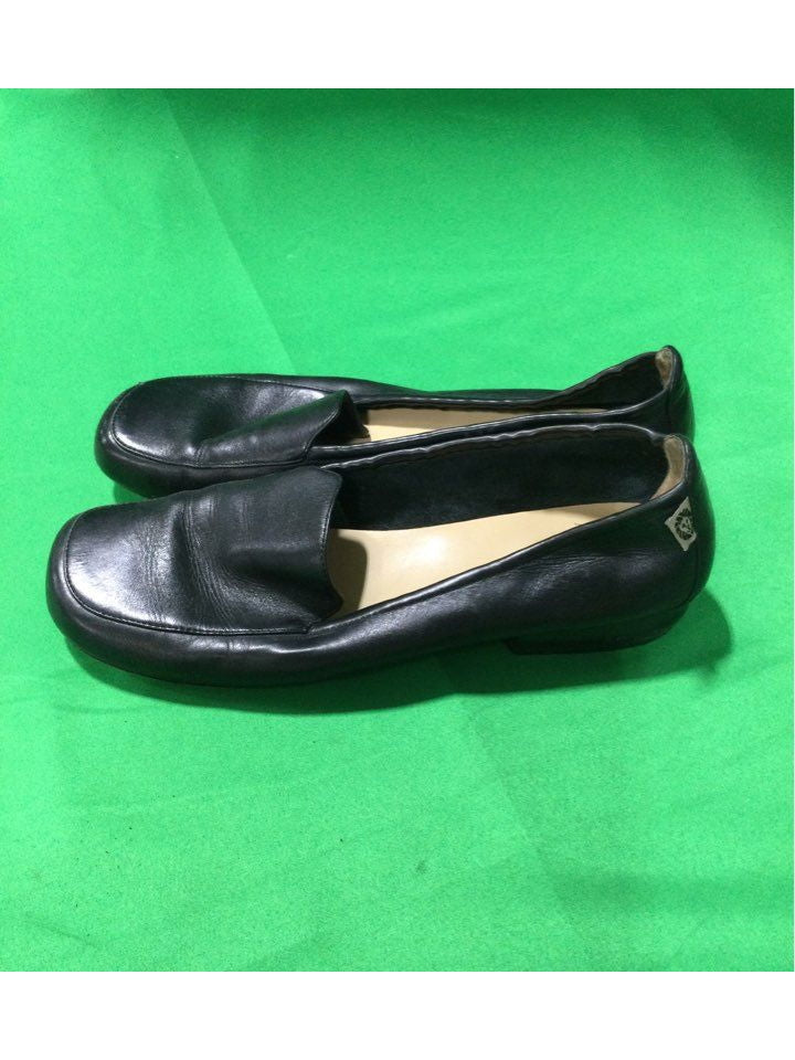 Anne Klein Black Loafer Flat Women 7.5 - The Kennedy Collective Thrift - 