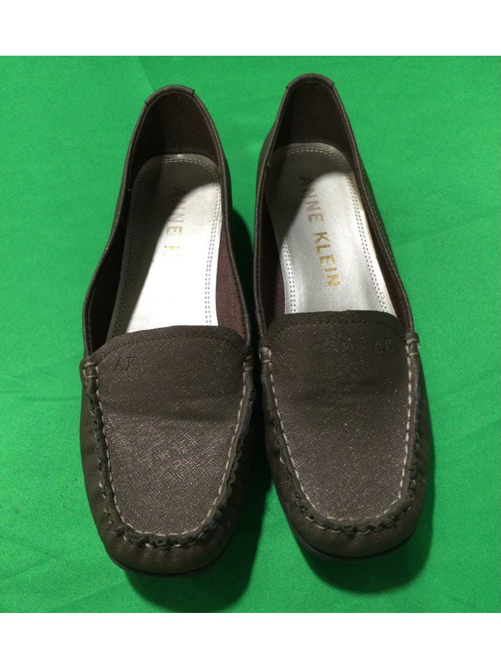 Anne Klein Brown Loafer Flat Women 9 - The Kennedy Collective Thrift - 