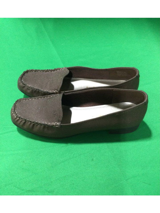 Anne Klein Brown Loafer Flat Women 9 - The Kennedy Collective Thrift - 