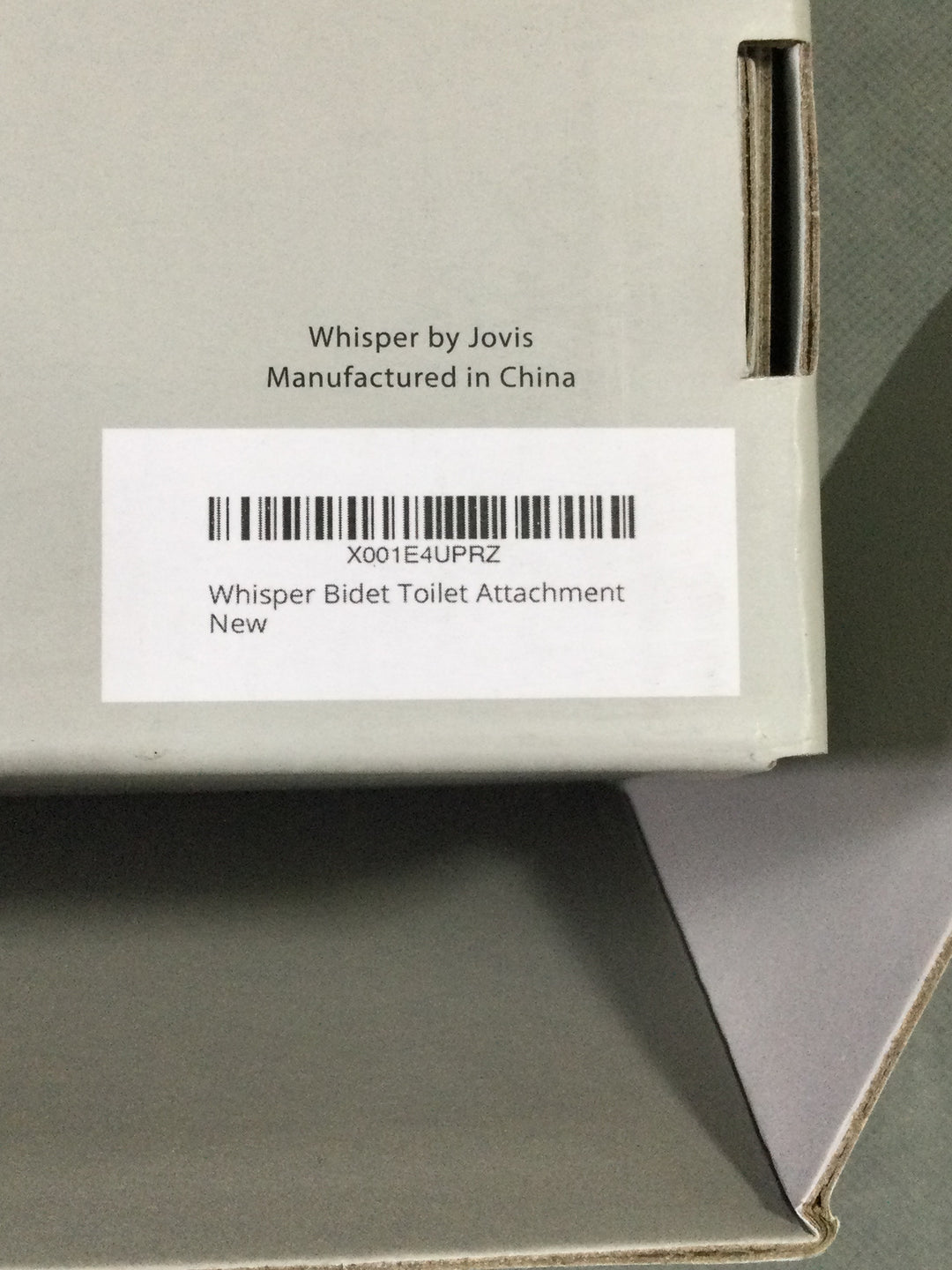 Whisper Bidet Toilet / Shower Attachment with Attachments and User Instructions - New in Box