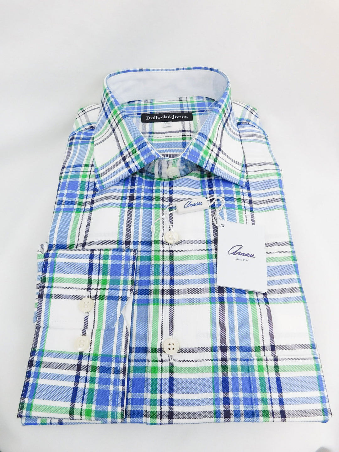 Bullock & Jones Lucas Plaid Shirt - Size XL - The Kennedy Collective Thrift - 