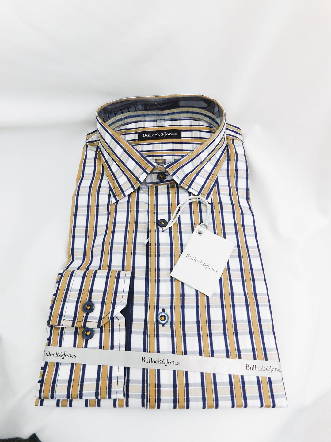 Bullock & Jones Plaid Shirt - Size XL - The Kennedy Collective Thrift - 