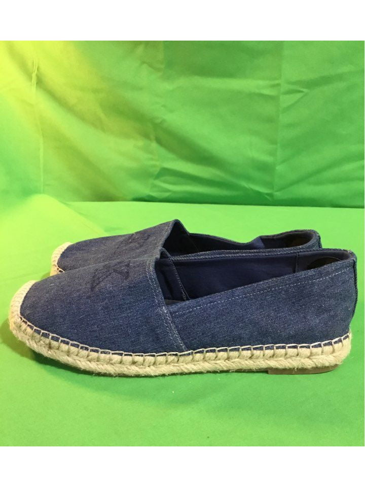 Calvin Klein Blue Flat Flat Women 8 - The Kennedy Collective Thrift - 