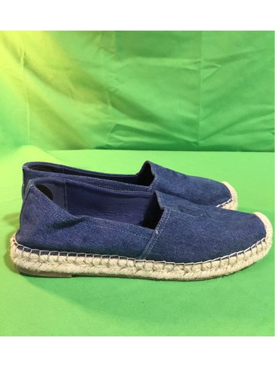 Calvin Klein Blue Flat Flat Women 8 - The Kennedy Collective Thrift - 