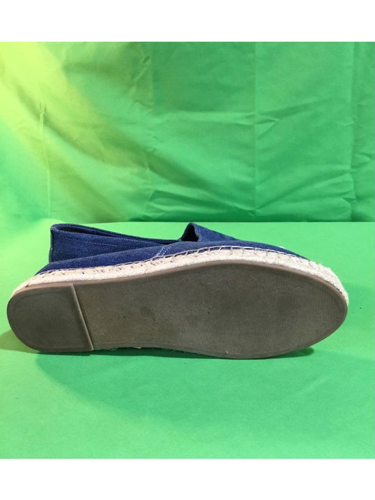 Calvin Klein Blue Flat Flat Women 8 - The Kennedy Collective Thrift - 