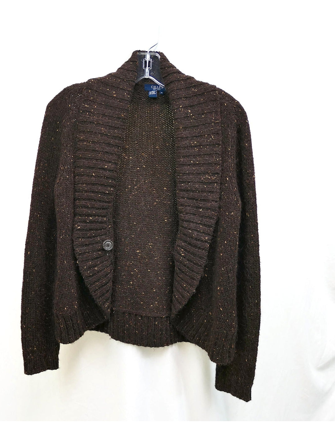 Chaps Brown Knit Sweater - Size M - The Kennedy Collective Thrift - 