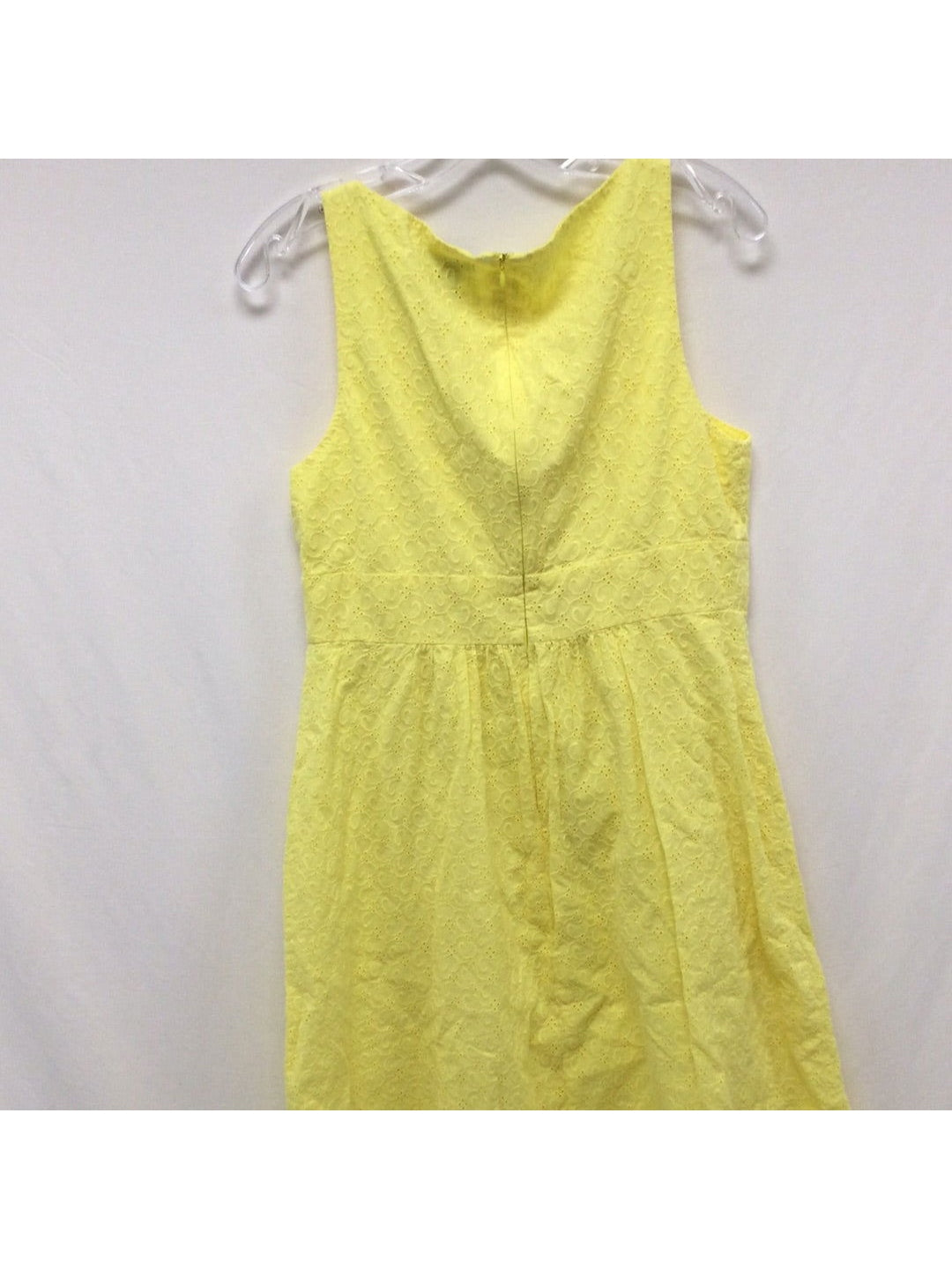 Chaps Ladies Yellow Size 14 Sleeve Less Dress - The Kennedy Collective Thrift - 