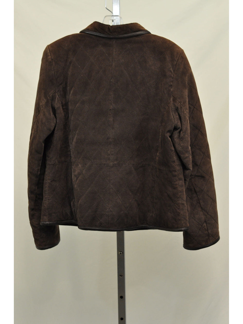 Charter Club Quilted Leather Jacket - Size M - The Kennedy Collective Thrift - 
