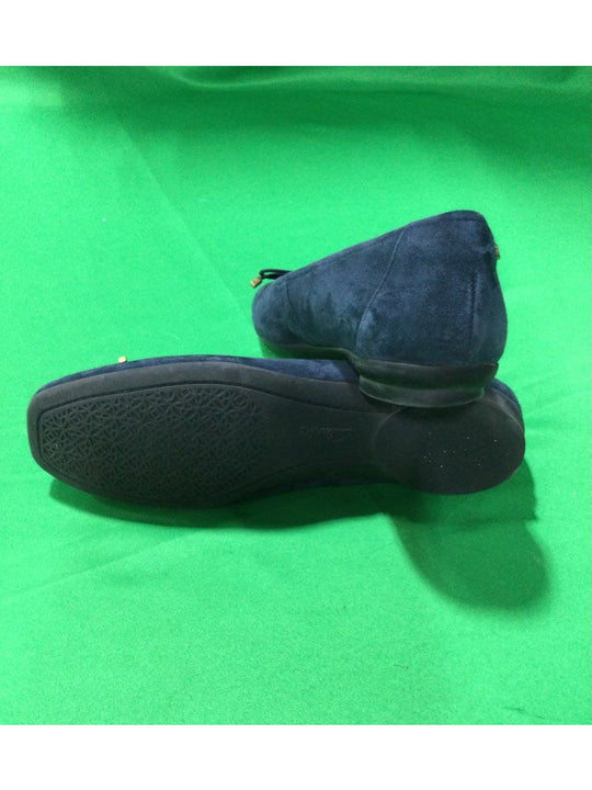 Clarks Blue Slip-On Flat Women 6.5 - The Kennedy Collective Thrift - 