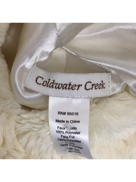 Coldwater Creek Ladies Cream One Size Fits All Hat - The Kennedy Collective Thrift - 