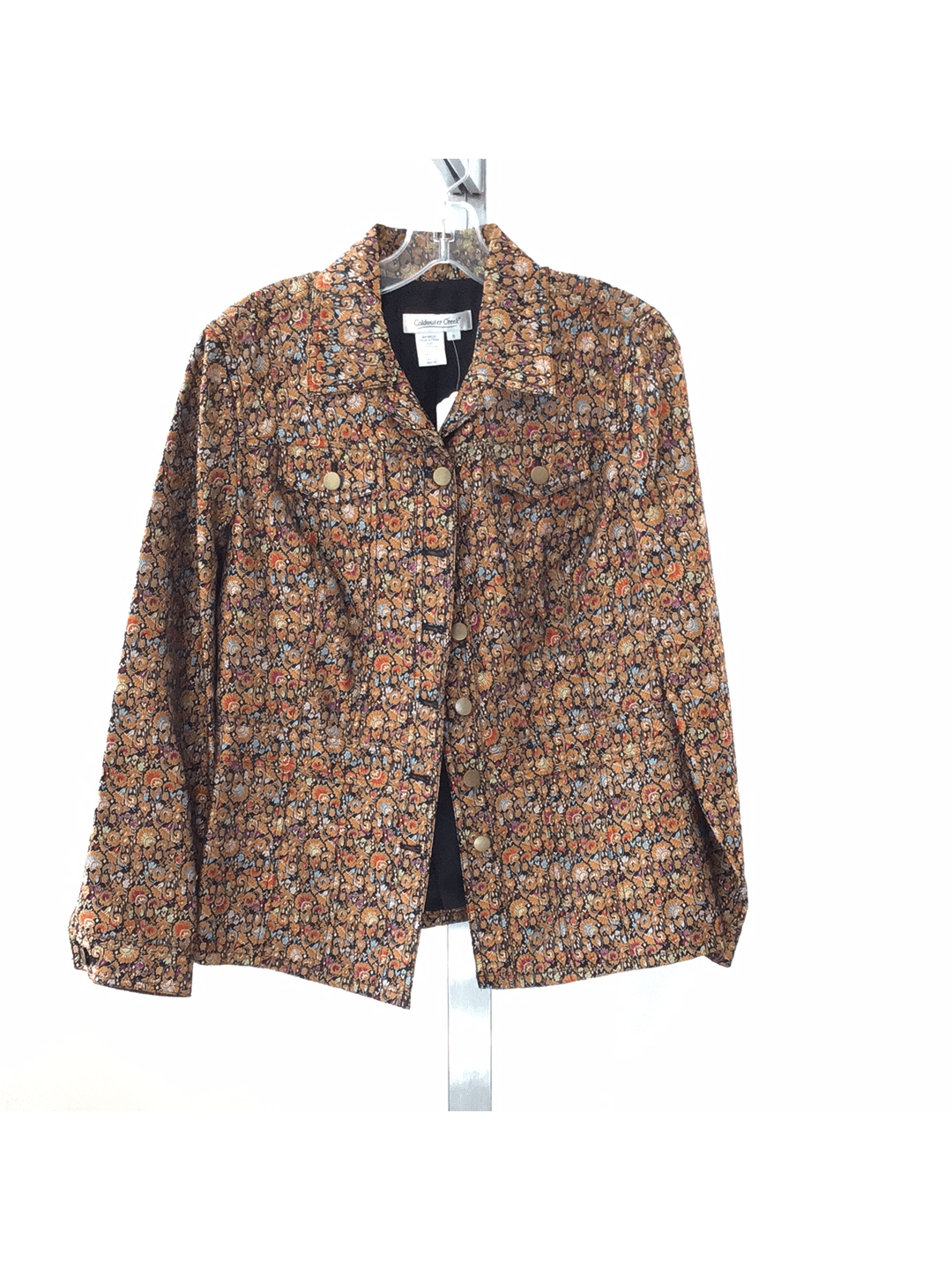 Coldwater Creek Ladies Multi-Colored  Jacket - Size S - The Kennedy Collective Thrift - 