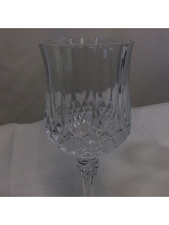 Collection LONGCHAMP cristal d’arques 6oz Goblet Glasses - The Kennedy Collective Thrift - 