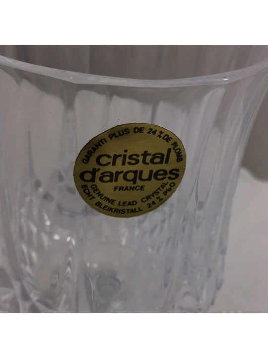 Collection LONGCHAMP cristal d’arques 6oz Goblet Glasses - The Kennedy Collective Thrift - 