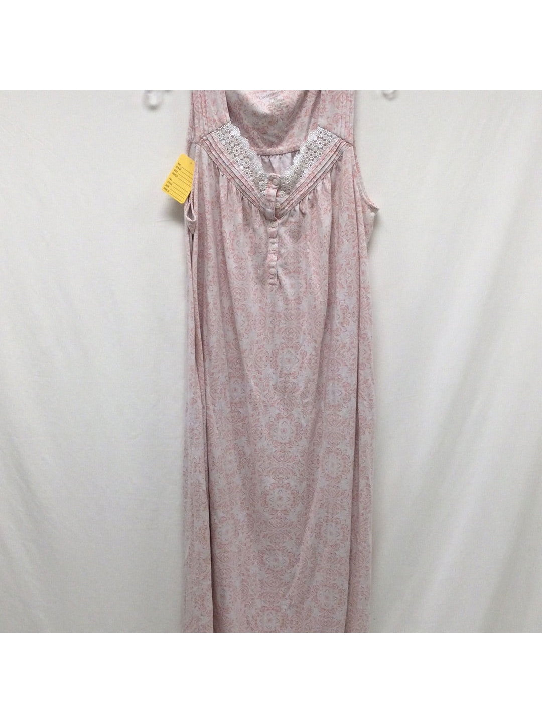 Croft & Barrow Intimates Ladies XL Rose Pink Nightgown - The Kennedy Collective Thrift - 