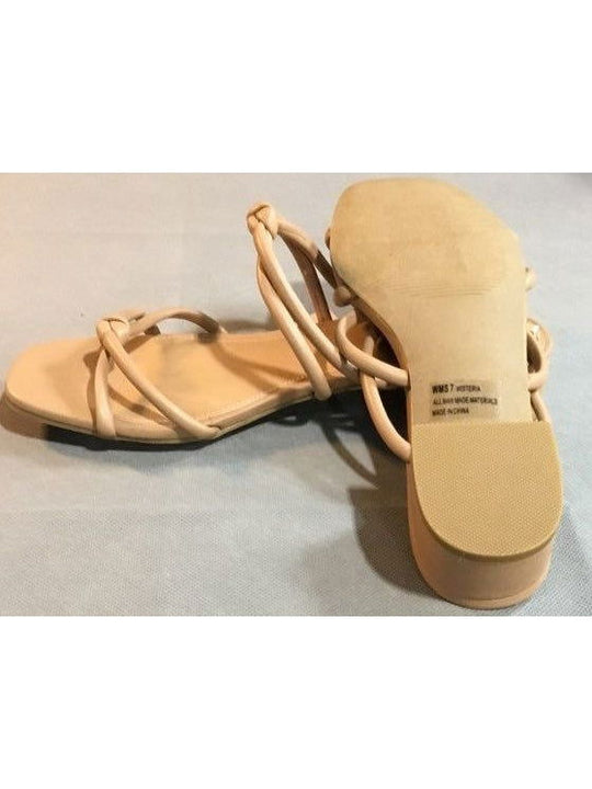 Dolce Vita Beige Sandal Women 7 - The Kennedy Collective Thrift - 