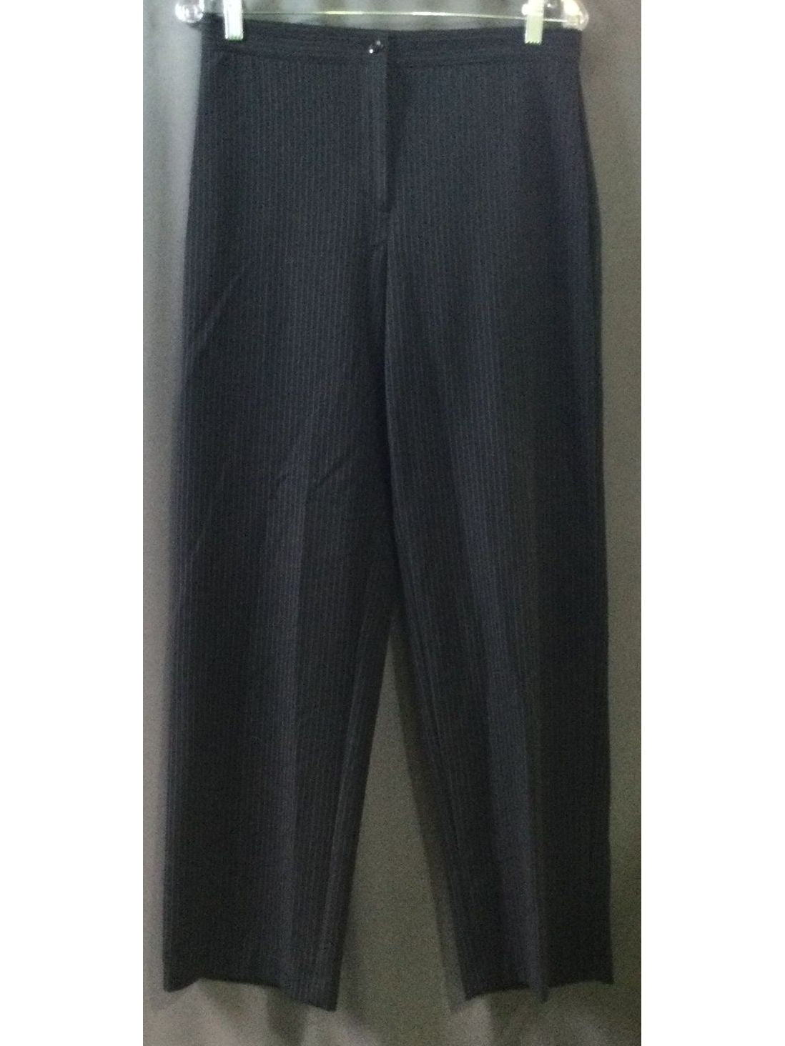 Dressbarn Black Striped Pants - Size 10 - Ladies - The Kennedy Collective Thrift - 