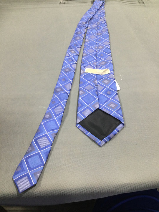 Michael Kors Men Gray And Blue Tie