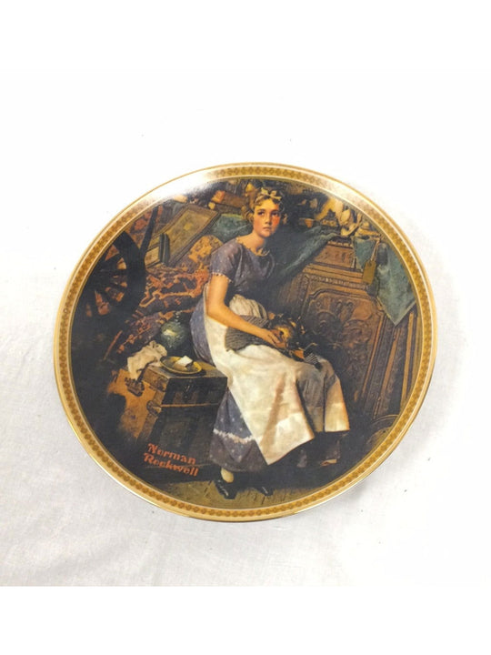 Edwin M Knowles China Plates - The Kennedy Collective Thrift - 