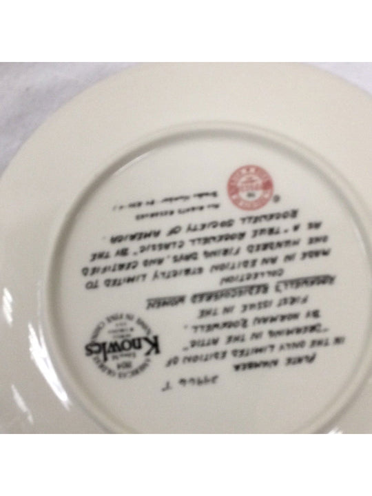 Edwin M Knowles China Plates - The Kennedy Collective Thrift - 