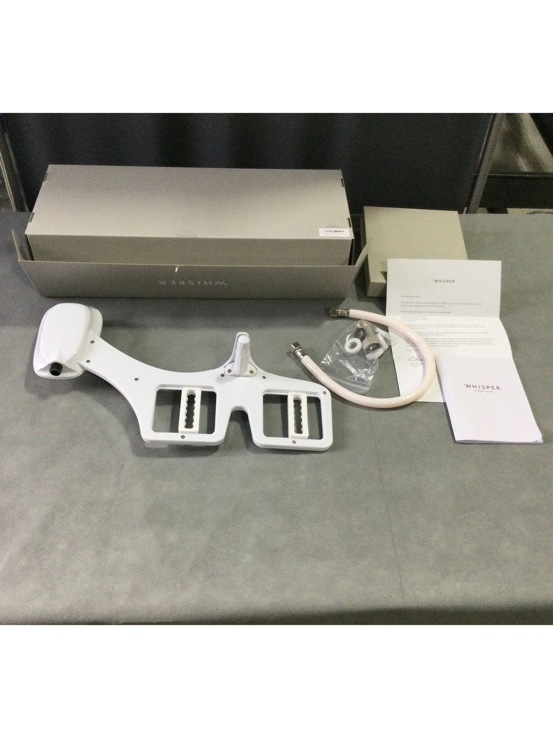 Whisper Bidet Toilet / Shower Attachment with Attachments and User Instructions - New in Box