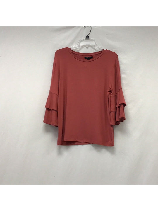 FRYE Women Red Long Sleeve Shirt Size Small - The Kennedy Collective Thrift - 