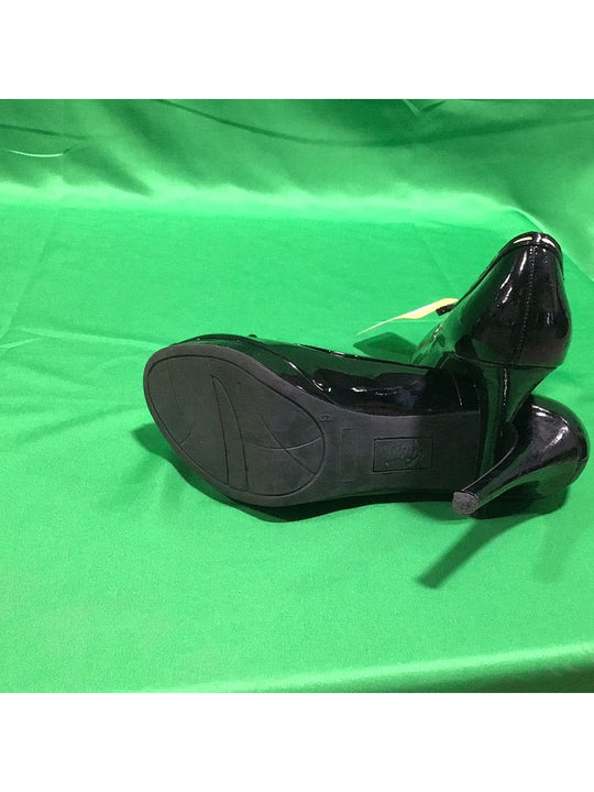 Fioni Women Black High Heels shoes Size 9 - The Kennedy Collective Thrift - 