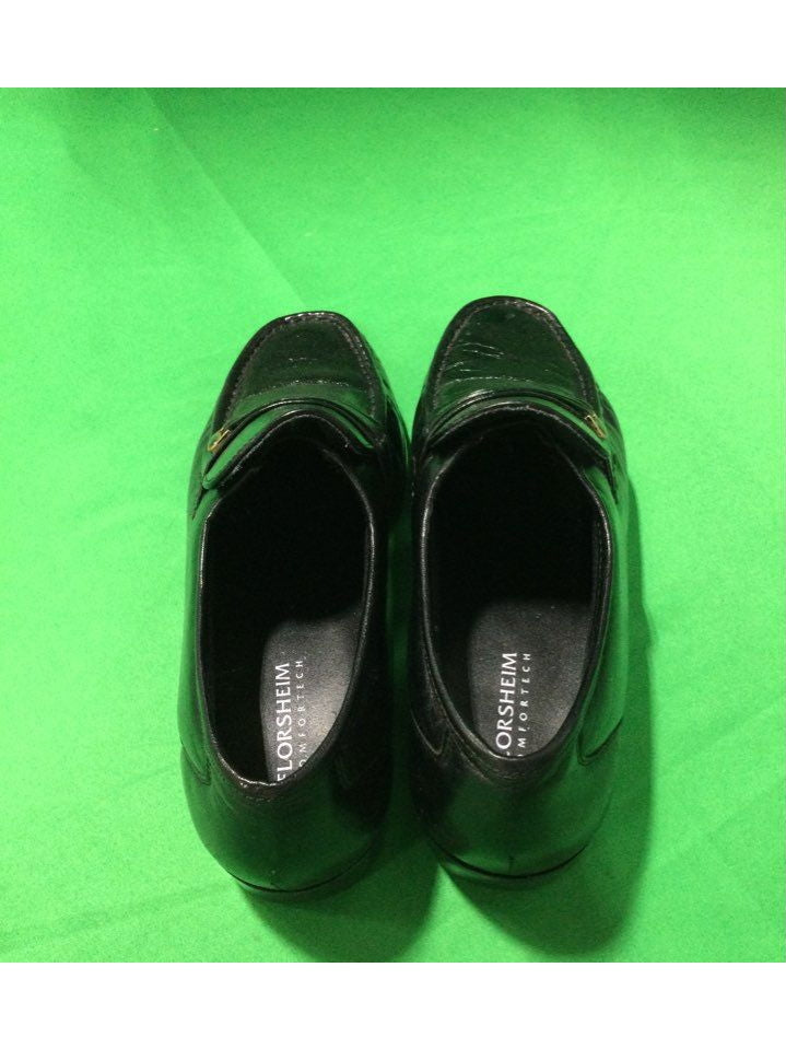 Florsheim Black Loafers Dress Shoe Men 6 - The Kennedy Collective Thrift - 