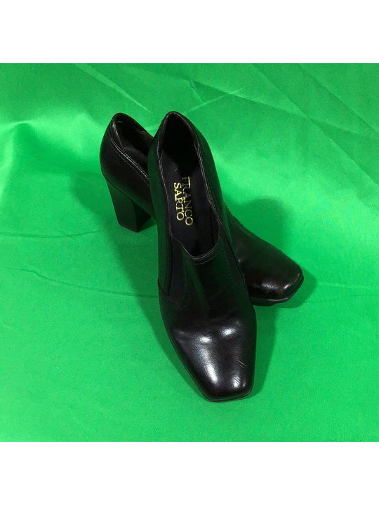 Franco Sarto Women 6M Dark Brown High Heel Shoes - The Kennedy Collective Thrift - 