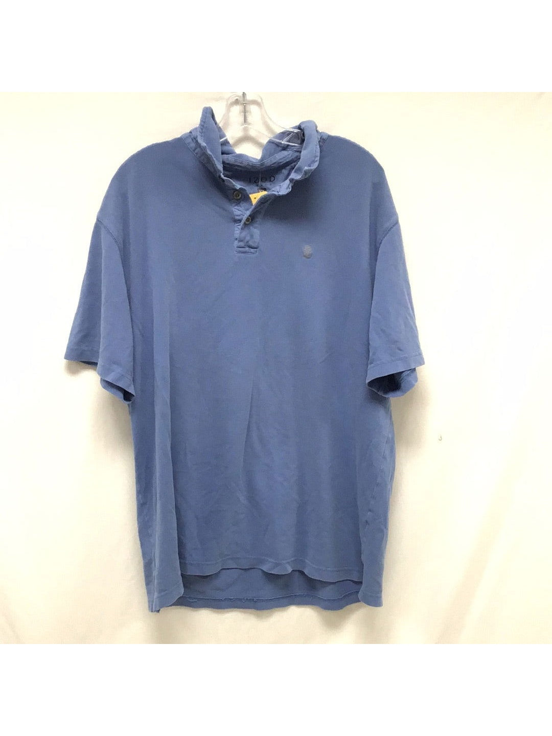 IZOD Men Blue X Large Short Sleeve Shirt - The Kennedy Collective Thrift - 