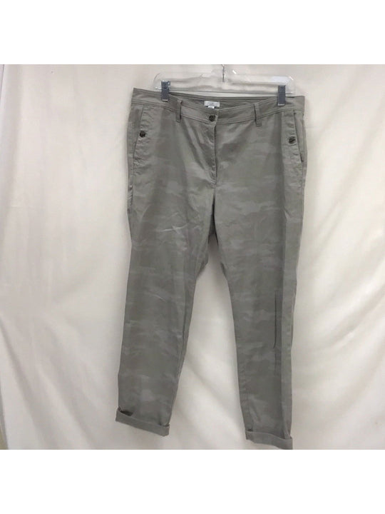 J-Jill Women Tan Jeans Size 14 - The Kennedy Collective Thrift - 