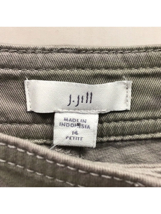 J-Jill Women Tan Jeans Size 14 - The Kennedy Collective Thrift - 