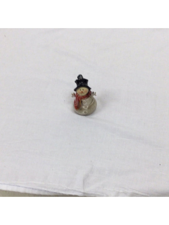 Jolly Snowman Figurine - The Kennedy Collective Thrift - 