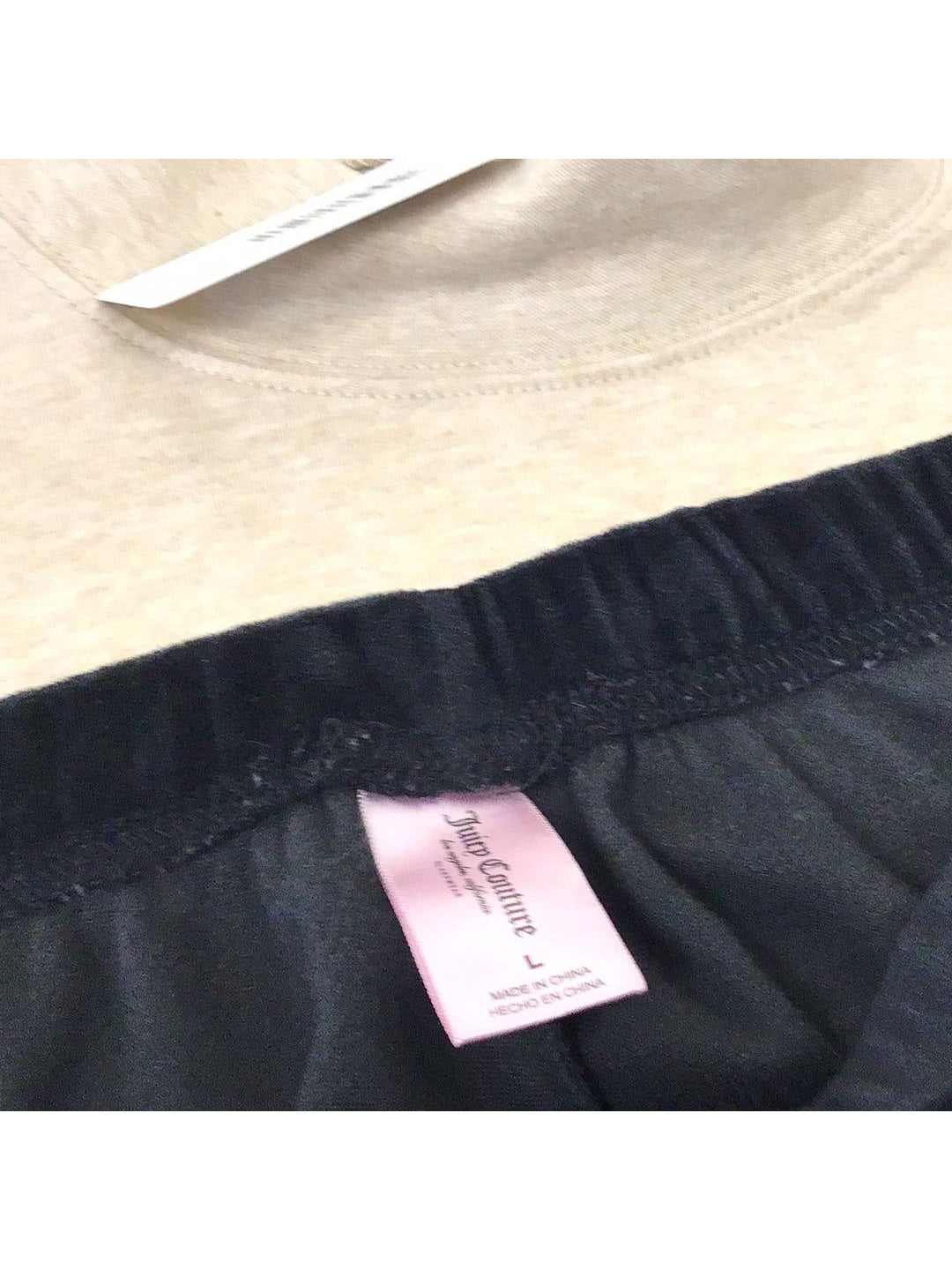 Juice Couture Ladies Large Black Sleepwear Pants - The Kennedy Collective Thrift - 