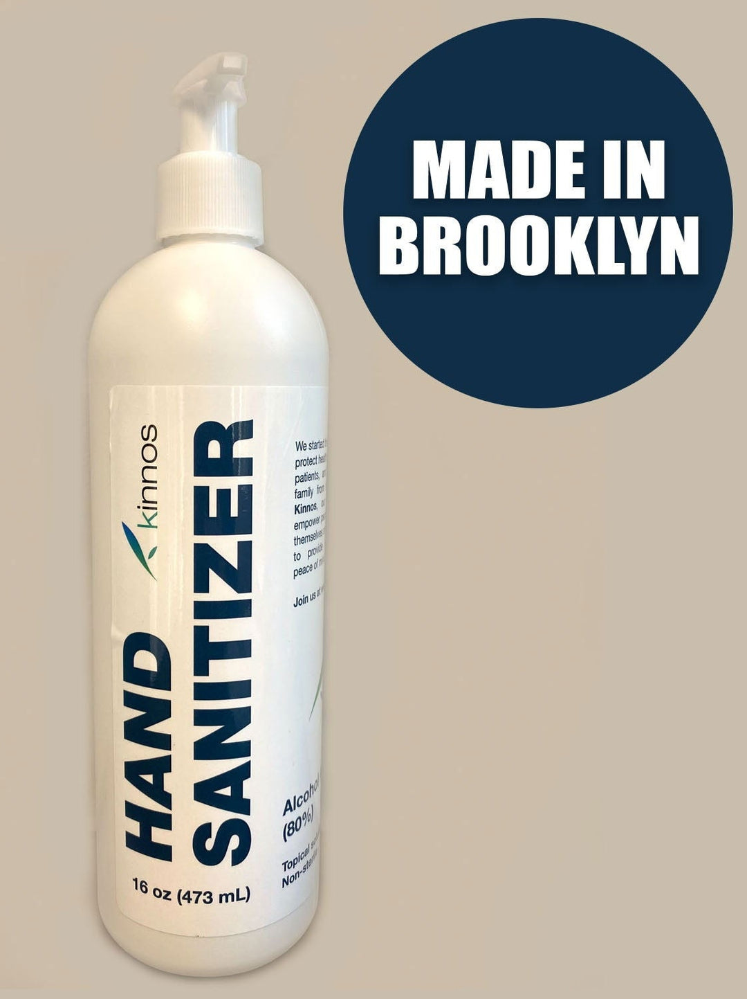 Kinnos 16oz Hand Sanitizer - The Kennedy Collective Thrift - 
