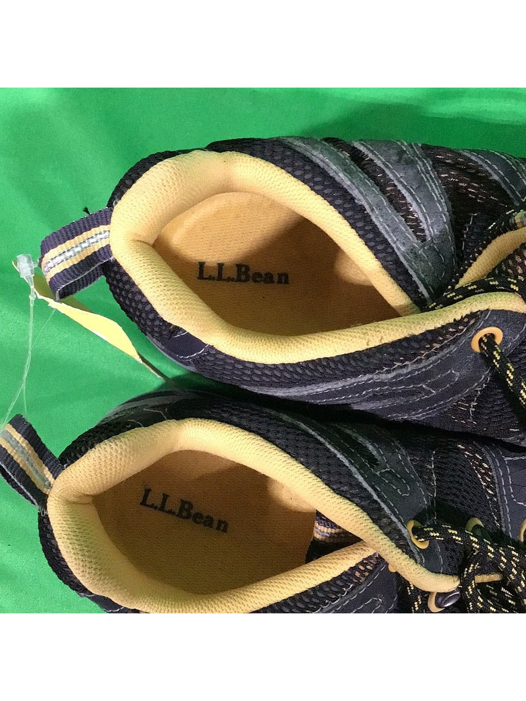 L.L.Bean DRi - LEX Men Black and Yellow Size 12 Wide Sneakers - The Kennedy Collective Thrift - 
