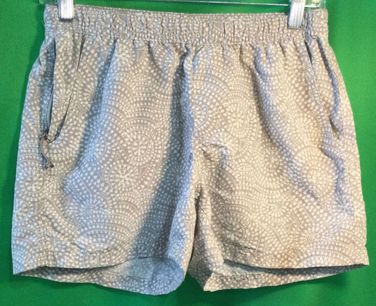 L.L. Bean Brown & White Circles Print - Juniors Shorts - Size XS Reg - The Kennedy Collective Thrift - 