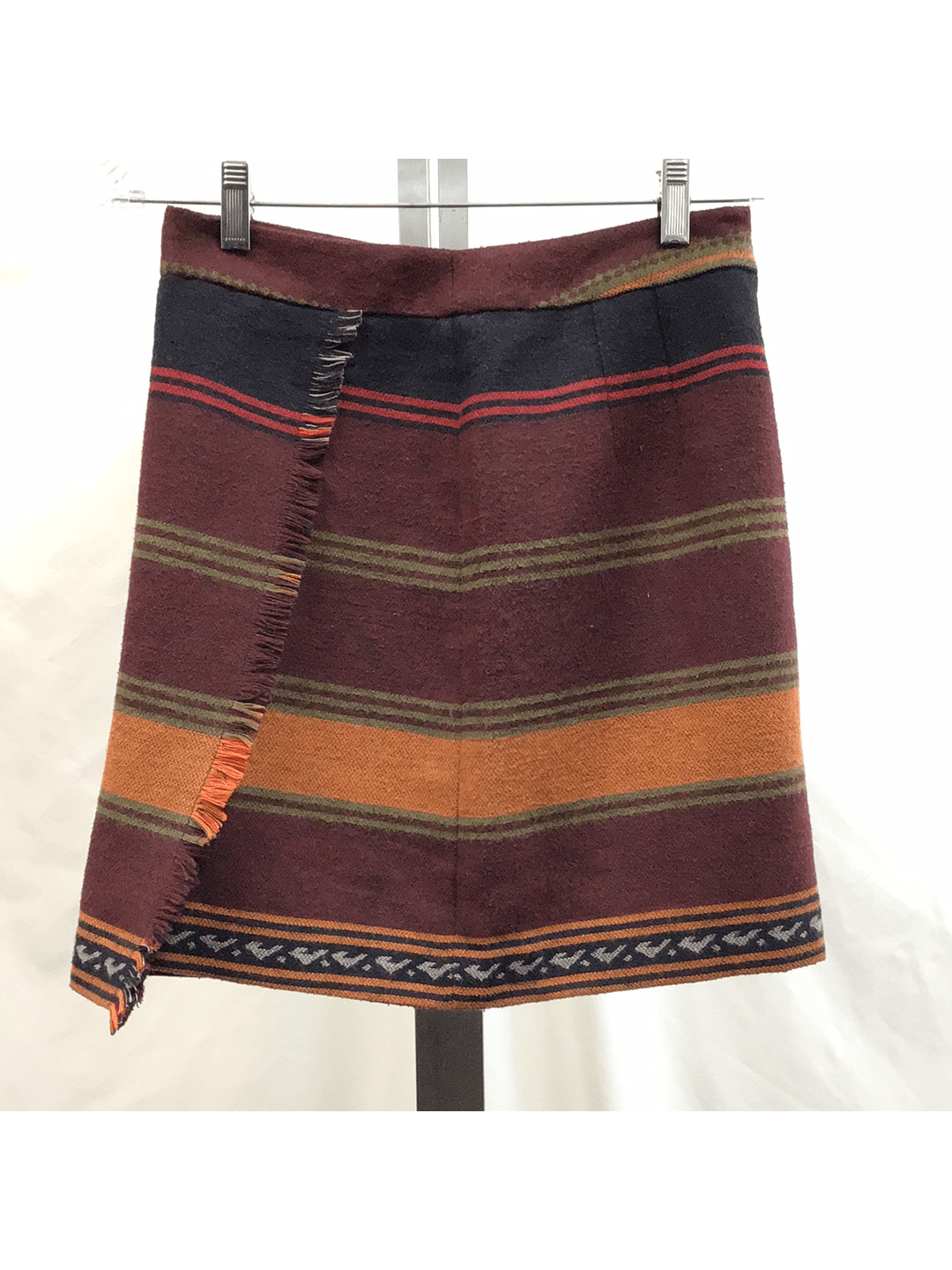 Loft Striped Skirt - Size 0 - The Kennedy Collective Thrift - 