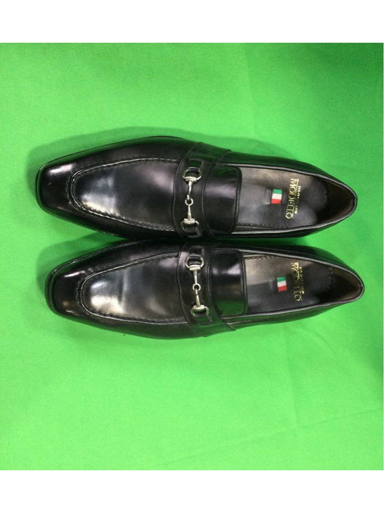 Madres Modello Black Dress Dress Shoe Men 9 - The Kennedy Collective Thrift - 