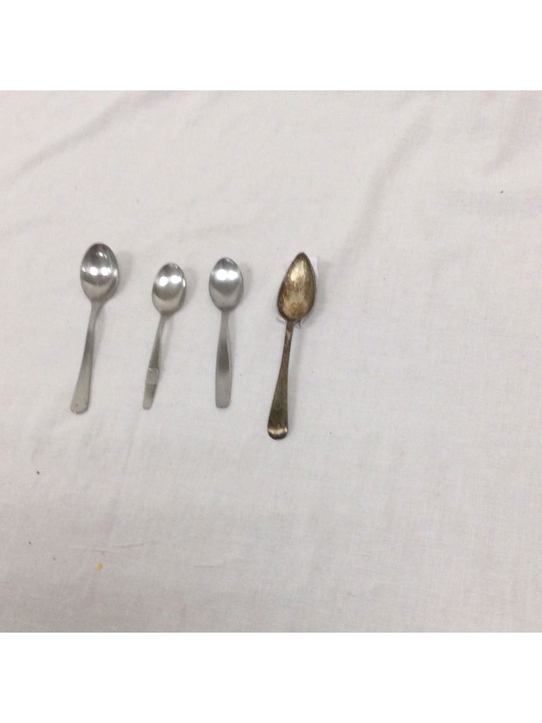 Metal Silvervale Spoons - The Kennedy Collective Thrift - 