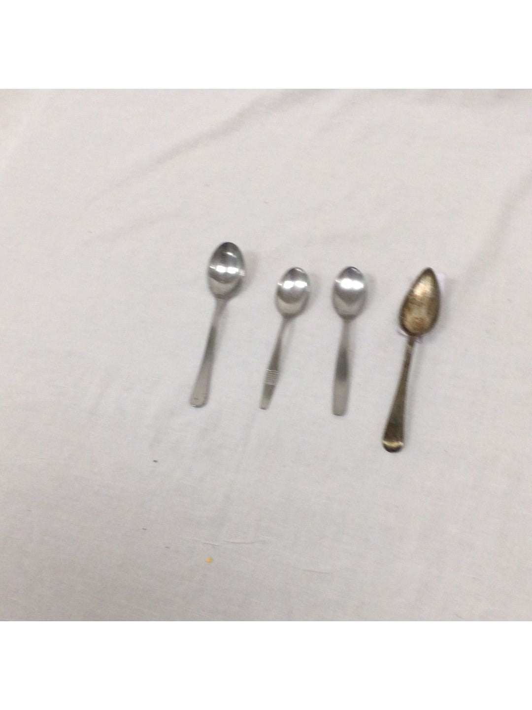 Metal Silvervale Spoons - The Kennedy Collective Thrift - 