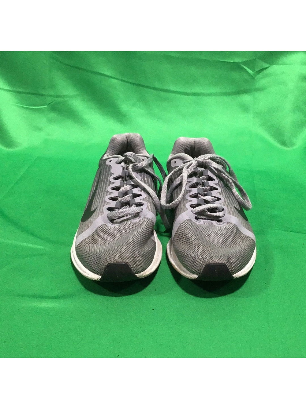 Nike Grey Basketball Shoes - The Kennedy Collective Thrift - 