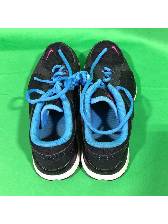Nike Women Blue and Black Size 7 Sneakers - The Kennedy Collective Thrift - 