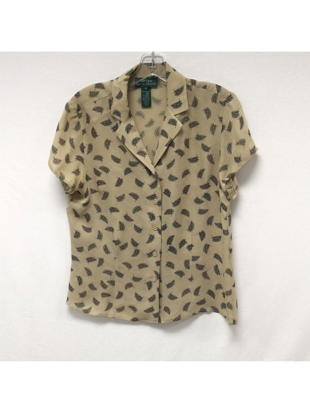 Ralph Lauren Leaf Printed Shirt - The Kennedy Collective Thrift - 