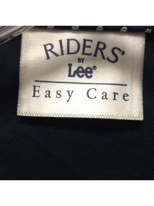 Riders lee blue long sleeve shirt for women - The Kennedy Collective Thrift - 